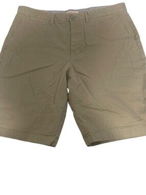Merona‎ Shorts Men Size 33 Beige Comfortable Wear Lightweight Front Back Pockets